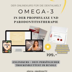 Onlinekurs Omega-3 in der Prophylaxe und Parodontitistherapie mit Test
